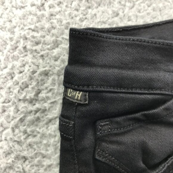 COH Womens Size 28‎ Avedon Slick Skinny Leg Black Stretch Denim Mid Rise Jeans - Picture 12 of 16